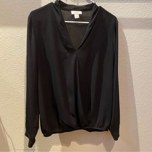 LOFT || Wrap Style Blouse